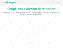 Tablet Screenshot of mysnooper.net